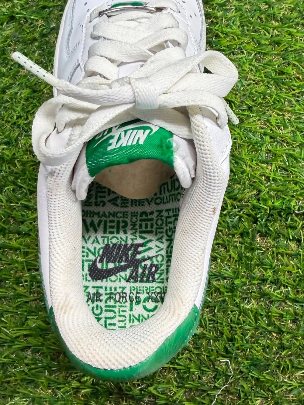 Nike Air Force 1 Low Pine Green GS 314192-131 2006 Vintage Size 4.5Y Boxed AF1